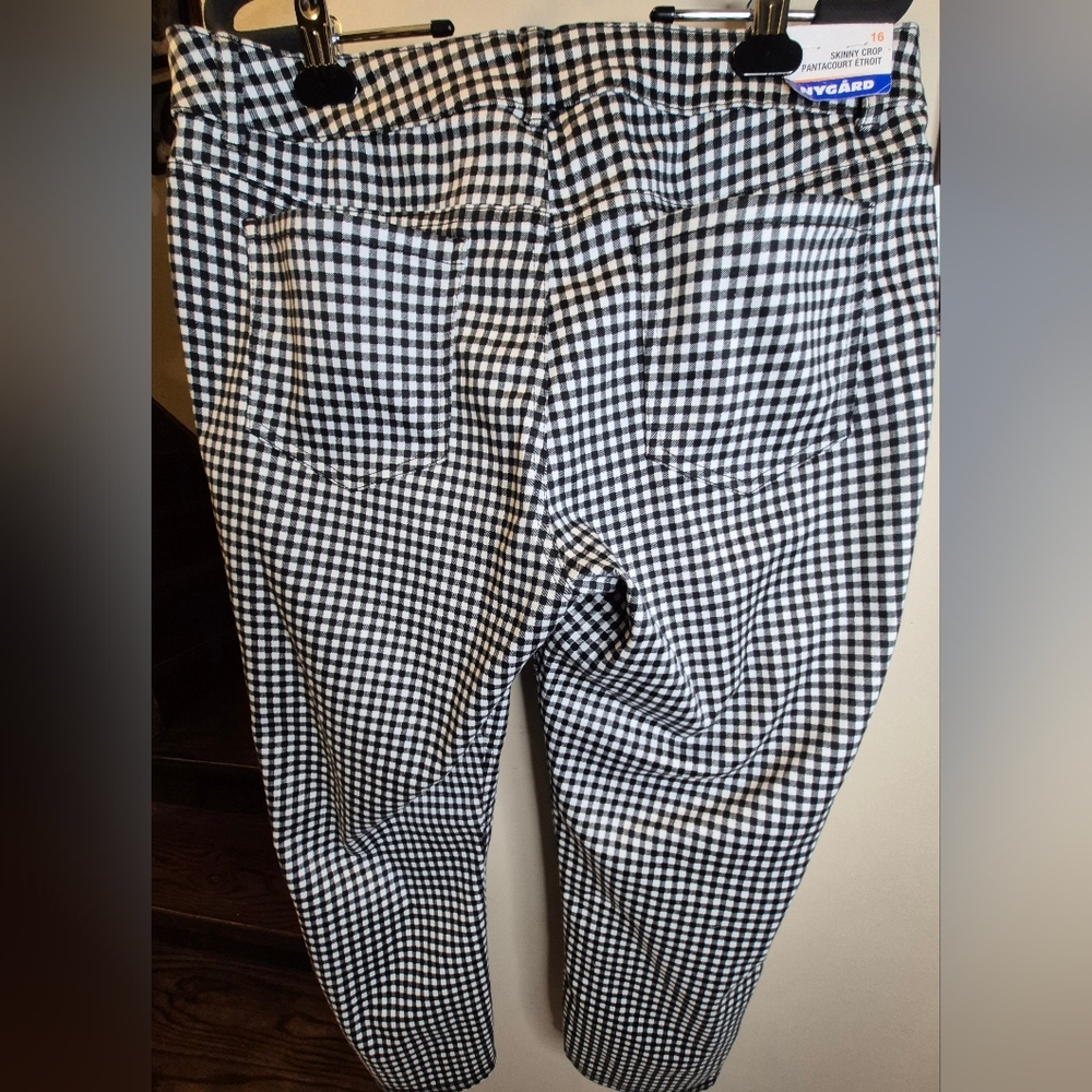 Nygard Black and White Plaid Pants - Picture 12 of 16